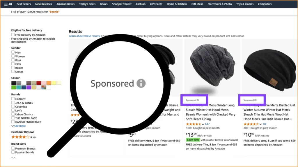 amazon ads sponsored products campaign type