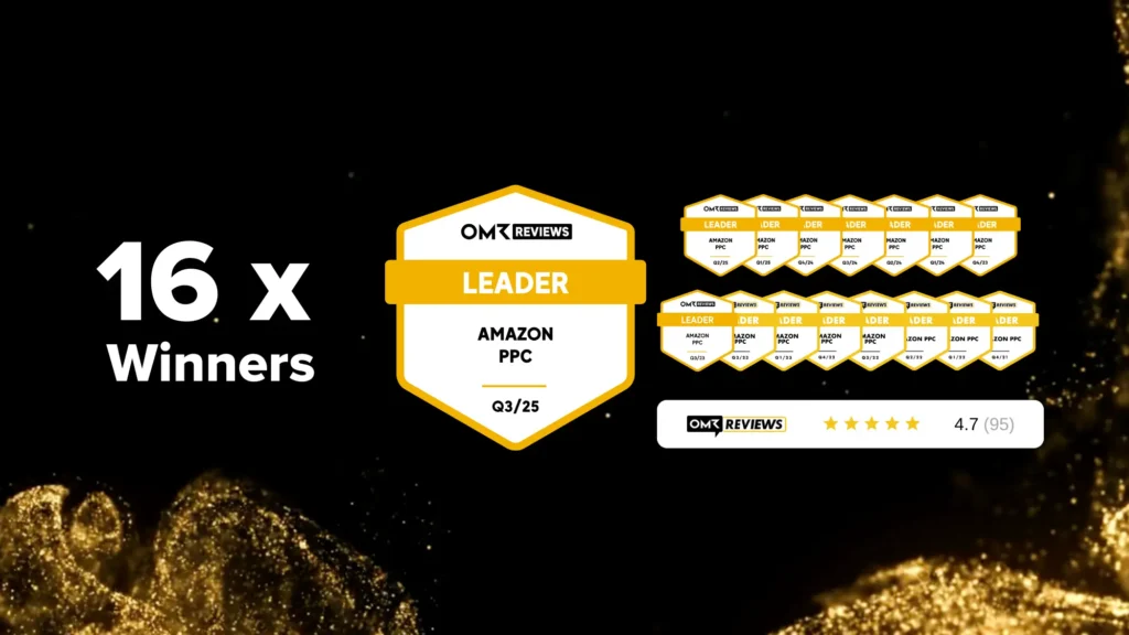 OMR Reviews awarded Adspert with Amazon PPC Leader badge for the 16th consecutive time