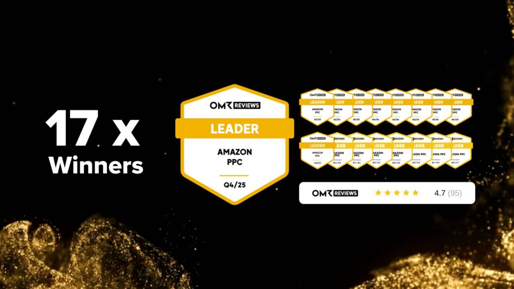 OMR Reviews awarded Adspert with Amazon PPC Leader badge for the 17th consecutive time